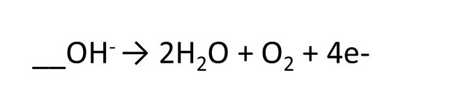 electrolysis-half-equations