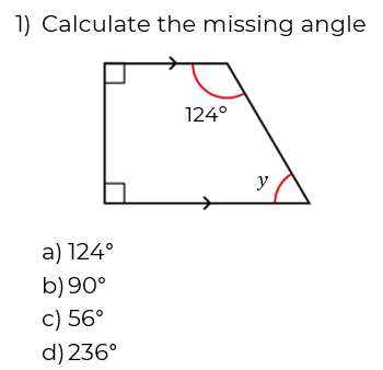 Find missing angles in a special quadrilateral