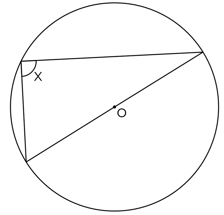 Circle Theorem: Angle in a Semicircle Is 90° (Key Stage 3)